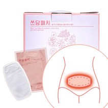 그날 생리 불편함 완화 쓰담패치 30매입, 4박스
