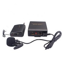 무선 핀 마이크 블루투스 콘덴서 for Wedding Mic Transmitter Receiver Wireless Microphone 1pc FM Lapel Clip On Sys