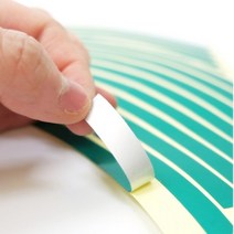 휠라인 유광스티커 2set 그린 바퀴 스티커 차량 자전거 오토바이 튜닝