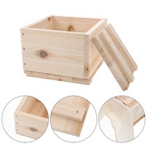 두부틀 두부 만들기 손두부 치즈 수제 프레스 키트 1 개 상자 트레이 스트레이너, [01] Wood