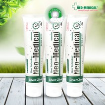 네오메디컬 해외에서 인정받은 프리미엄 면세점 순은(실버) 치약(165g), 2.3개
