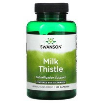 스완슨 밀크씨슬 500mg 120캡슐, 1개, 120정