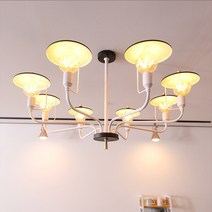 비츠온 램프용 홈 조명 팬던트 직부등 18864 3 6 8등 블랙(램프별도) 인테리어 공간조명 포인트조명 카페 펜션