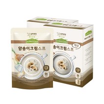 상하목장 슬로우키친 양송이크림스프 6입, 150g