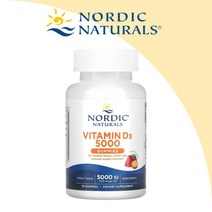 Nordic Naturals 비타민D3 Passion Fruit맛 5000IU 30구미