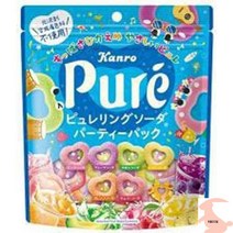 일본소금사탕 얼음사탕 소금사탕 일본사탕 칸로 퓨렐링 소다 파티팩 156g×4입, 4입, 156g, 4입,156g,칸로 퓨렐링 소다 파티팩 156g×4입