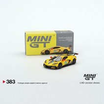자동차프라모형 다이캐스트자동차 다이캐스트 TSM MINI GT 1:64 Chevrolet Corvette No. 63 C8R 자동차 모형, 01번