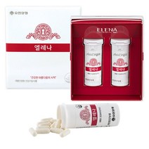 유한양행 엘레나 질 건강 유산균 UREX 프로바이오틱스 120캡슐 4개월분, 단품