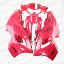 ZY125T-13 15 야마하 조그125i 바디 카울 튜닝, Qiaoge i 쿨 매트 블랙 왼쪽