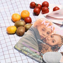 마주와 PVC 방수 피크닉 매트 테이블 보 8종, 레드 스퀘어