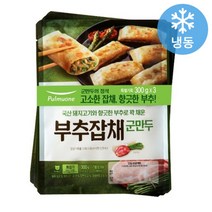 [풀무원] 부추잡채군만두 3입기획팩 (300gX3입), 300g, 12개