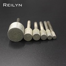 전동 실린더 전기 파워 삼면 포장기 에어 도어 공압 다이아몬드 그라인딩 포인트 630mm 미세 모래 비트 1 개 옥 석재 연마용 헤드, 120+Cylinder 8mm