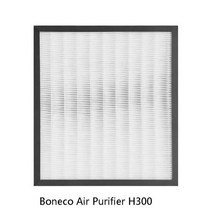 베스트 가전 Boneco H300 공기 청정기 필터 용 AH300 H13 HEPA 먼지 꽃가루 수집 250x250x30mm, [01] Black