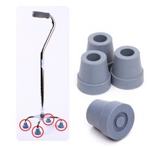 그랜드메디 교체용 접이식 4발 지팡이 고무(4개)