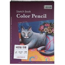 세르지오 색연필 전용스케치북A3 18매