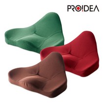 PROIDEA 말안장쿠션/말안장방석/앉는 자세를 올바르게, 1개, 레드