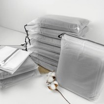 FASEN 호텔수건 200g 40수100%면옷 수납 비닐팩개별 포장, 다크 그레이, 10개