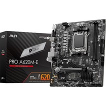 MSI 프로 시리즈 mATX 마더보드 PRO A620M E