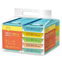 코디 여행용 티슈, 70매, 40입
