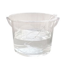 투명 양동이 세숫대야 버킷 세탁바구니 대야 바가지, 투명 빨래판