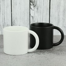 카페 무광 빅 머그잔 480ml 도자기 매트 커피잔, 화이트