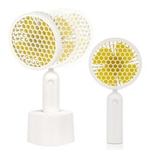 넥스트 자동 좌우회전 휴대용 탁상용 미니 선풍기, NEXT-1419FAN, 혼합 색상