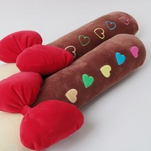 오너클랜 토이웍스 리본 빼빼로 이벤트쿠션 모찌쿠션 70cm 2종