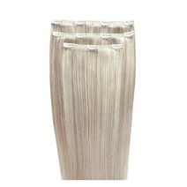 Beauty Works 뷰티 웍스 디럭스 클립-인 20 인치 익스텐션 발리 블론드