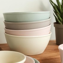 예쁜 도자기 신혼 식기 4인 세트, 나란 식기 (공기4p+대접4p)다다몰