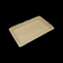 [직] 펄프 초밥접시 EG-2.0호 (뚜껑포함) 1박스/300세트, 300개