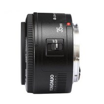 Yn35 AF MF YONGNUO 35mm F2 렌즈 캐논 호환 EOS EF DSLR 풀 프레임 및 APS-C 카메라용 대형 조리개 광각 고정 초점, [01] 캐논 호환 EF