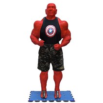 무술 사람모형 샌드백 스트레스해소 레슬링 더미 유도, 스킨