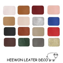 희원레더데코 가죽쇼파보수스티커 식탁의자 차시트 가죽제품 수선 리폼 패치 천연양가죽S, 아이보리