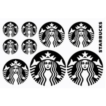 STEA 스타벅스 스티커 세트 다양한 디자인, 03.C타입