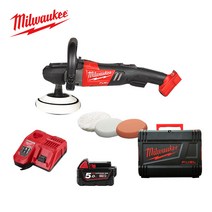 밀워키 M18 FAP180-501X 충전 폴리셔 차량 광택기 5.0Ah 1개