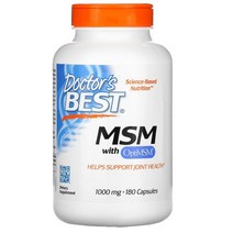닥터스 베스트 MSM 1000mg 캡슐 180정