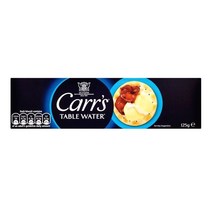 Carrs 카스 테이블 워터 비스킷 125g 2팩 2팩 Table Water Biscuits 125g (Pack of 2)