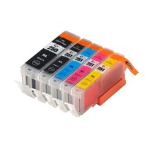 캐논 PGI-250XL CLI-251XL 대용량 PIXMA MX922 재생잉크, 5색상세트, 1세트