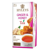 디톡스티 디톡스 차 Hyleys Tea 디터의 구기베리 맛 - 14티백 25개1팩, [07] 진저 앤 허니 블랙티, [02] 25개(1팩)