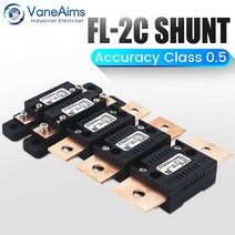 shunt fl-2c 10a20a15a30a50a75a100a 75mv 디지털 전압계 dc 아날로그 전류계 전류 션트 저항기 제조업체베이스 포함, 750a