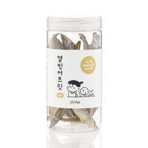 리리펫 고양이간식 열빙어트릿 60g 3개, 없음, 1