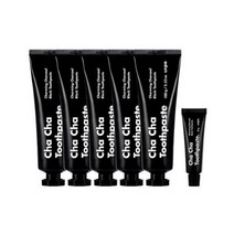 언파 차차치약 블랙 (구취제거 100g) x5 + 블랙 미니 20g, 5개