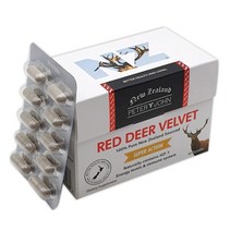 뉴질랜드 녹용 피터앤존 레드 디어 벨벳 60캡슐 PeterandJohn Red Deer Velvet, 60정, 1개