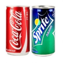 코카콜라 185mlx(15캔)+스프라이트 185mlx(15캔), 60캔, 190ml