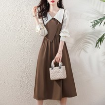 블링앤수 여성 결혼식 하객룩 정장 롱 원피스 KZZ664