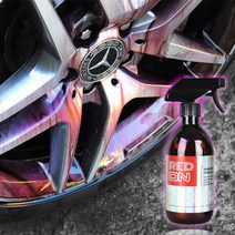 지엠지모터스 제네시스G90 18~전용 레드온 아이언 리무브 휠 딥클린 철분제거제, 1개, 500ml