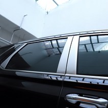 JS automotive 팰리세이드 차량전용 B필러 메탈크롬 튜닝 몰딩 인테리어 자동차 실외 스티커용품, 메탈크롬 B필러_팰리세이드