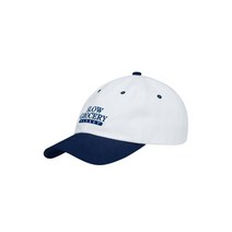 비슬로우 비슬로우X런던그로서리마켓22FW S.G.M LOGO EMBROIDE레드 CAP 네이비/크림