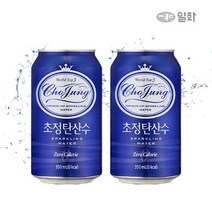 일화 1+1 초정 탄산수 플레인+유자 350ml 총48캔, 단품없음