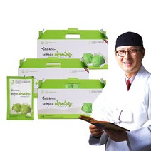 김오곤 양배추즙 사과 주스 무안 생 캐비지 국산 100% 비타민U 비타민K MMSC 설포라판 효능 헬리코박터균 음식 생강 백출 황기 구기자 추천 국내산 30포, 3박스, 100ml